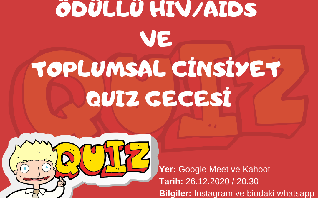 Ödüllü HIV/AIDS ve Toplumsal Cinsiyet Quiz Gecesi