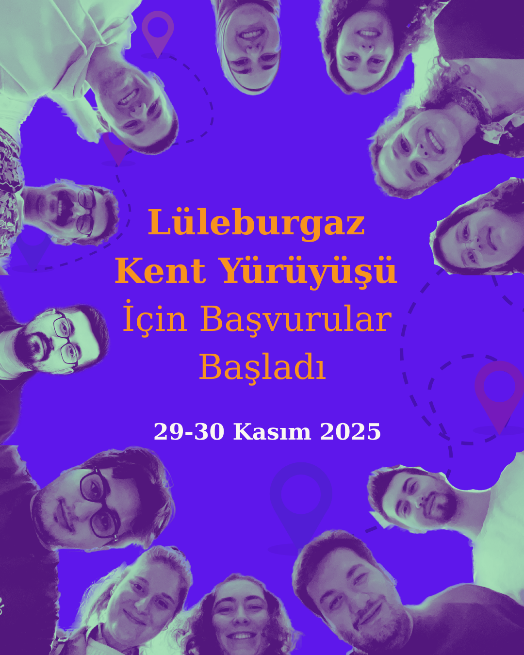 Urban Rights Reclaimed by Youth Projesi Kent Yürüyüşleri İçin Başvurular Başladı!